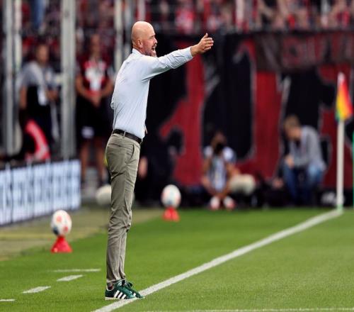 33！55歲滕哈格瀕臨下課率藥廠2輪不勝多打1人+31領(lǐng)先被絕平