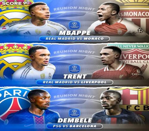 歐冠戰(zhàn)舊主！阿諾德、登貝萊、姆巴佩等人將在聯(lián)賽階段遭遇老東家